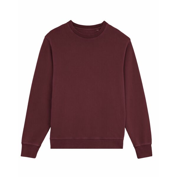 Matcher - Het unisex terry sweatshirt met ronde hals en medium pasvorm