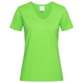 Stedman T-shirt V-Neck Classic-T SS for her 386c kiwi green L