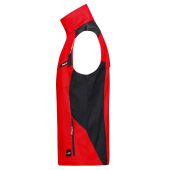 Workwear Vest - STRONG - - red/black - S