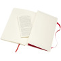 Classic L softcover notitieboek - ruitjes - Scarlet rood