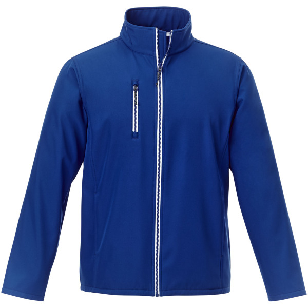 Orion men's softshell jacket - Blue - 3XL