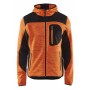Gebreid vest met softshell