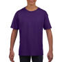 Softstyle Youth T-Shirt - Purple - XS (104/110)