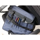 AVANTI DOC - Multifunctionele conferentietas blauw, zwart