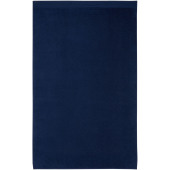 Riley 550 g/m² håndklæde i bomuld 100x180 cm - Marineblå