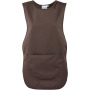 'Colours' Pocket Tabard Brown L
