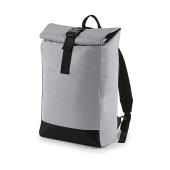 Reflective Roll-Top Backpack - Silver Reflective - One Size