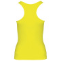 Damessporttop Fluorescent Yellow XS