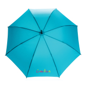 23" Impact AWARE™ RPET 190T standard auto open umbrella, blu