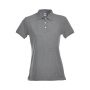 Clique Stretch Premium Polo Ladies grijsmelange xxl