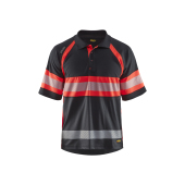Zwart/High Vis Rood