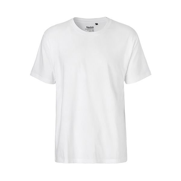 Neutral mens classic t-shirt-White-S