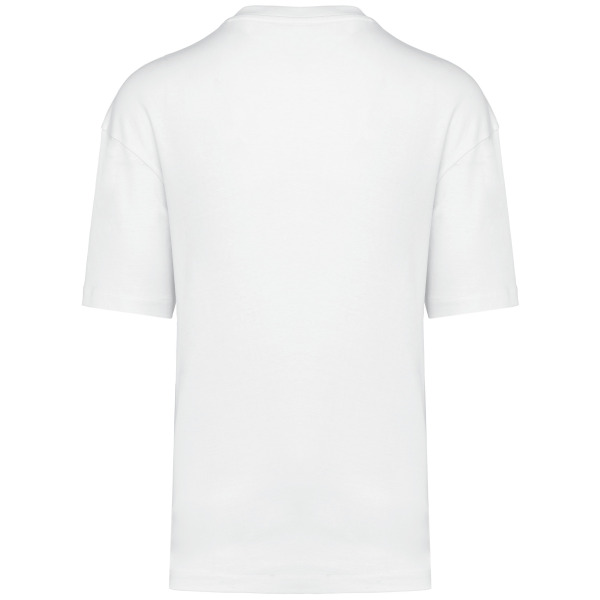Oversized T-shirt korte mouwen uniseks White XS