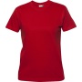 Clique Premium-T Ladies rood s