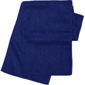 Polyester fleece (200 gr/m²) sjaal Maddison blauw