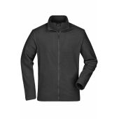 Men's Basic Fleece Jacket - black - S