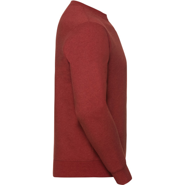 Authentic Crew neck melange sweatshirt Brick Red Melange 3XL