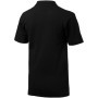 Advantage short sleeve men's polo - Solid black - 3XL
