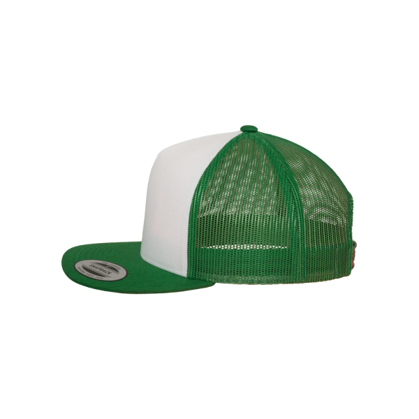 Classic Trucker Kappe KELLY / WHITE One Size