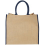 Harry jute draagtas met gekleurde accenten 25L - Naturel/Navy