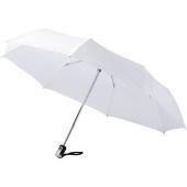 Alex 21,5'' opvouwbare automatische paraplu - Wit