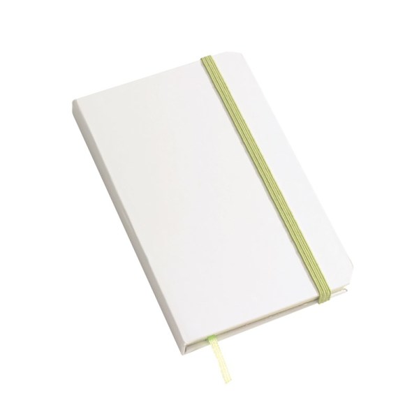 A6-notitieboekje AUTHOR groen, wit