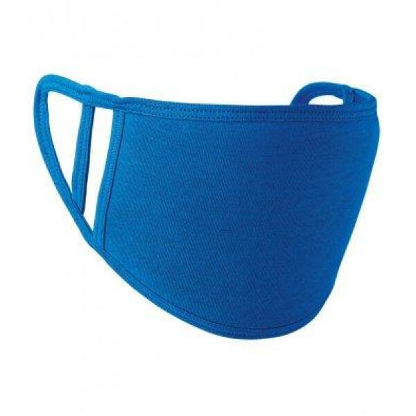 Washable 2-Ply Face Cover - Pack of 5, Royal Blue, ONE, Premier