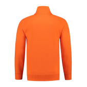 L&S Sweater Cardigan unisex orange L