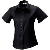 Ladies' Short Sleeve Ultimate Non-iron Shirt Black 3XL