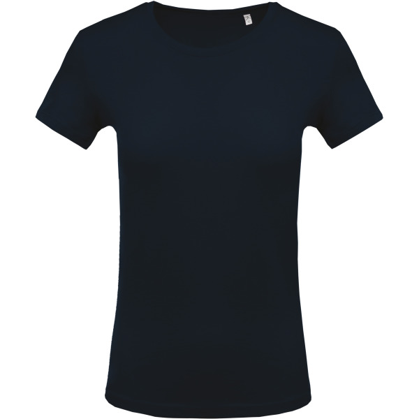 Ladies' crew neck short sleeve T-shirt Navy XS