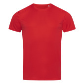 Stedman T-shirt Interlock Active-Dry SS for him 1935c crimson red 3XL