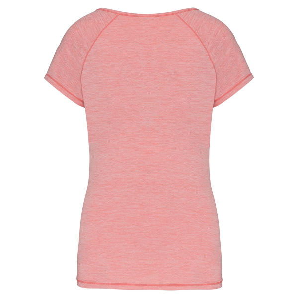 Ecologisch dames sport T-shirt Marl Pink S