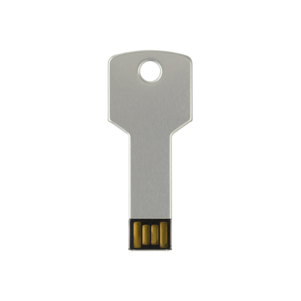USB stick 2.0 key 8GB - Zilver