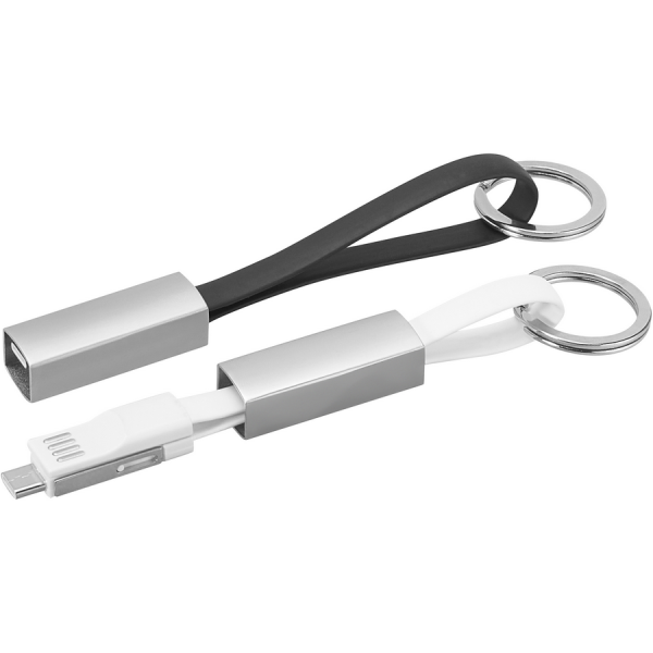 3-in-1 Keyring cable black
