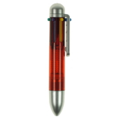 Mini balpen meerkleuren Rood