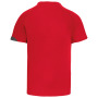 Sportshirt korte mouwen kids Sporty red/Black/Storm grey 12/14 jaar