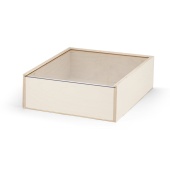 BOXIE CLEAR L. Houten doos L
