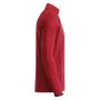 Men's Sports Shirt Longsleeve - red-melange/titan - XXL