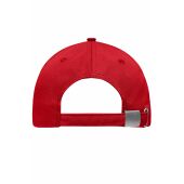 MB6621 6 Panel Workwear Cap - STRONG - - red - one size