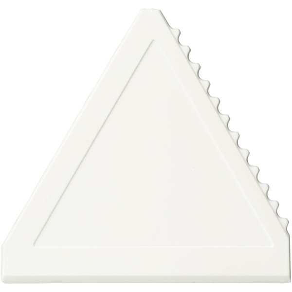 Averall triangle ice scraper - White