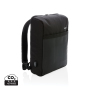 Lima PVC-vrije 15.6" RFID laptop tas, zwart