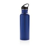 Deluxe RVS sportfles, blauw