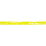 RFX™ 44 cm reflecterende PVC slapwrap - Neon geel
