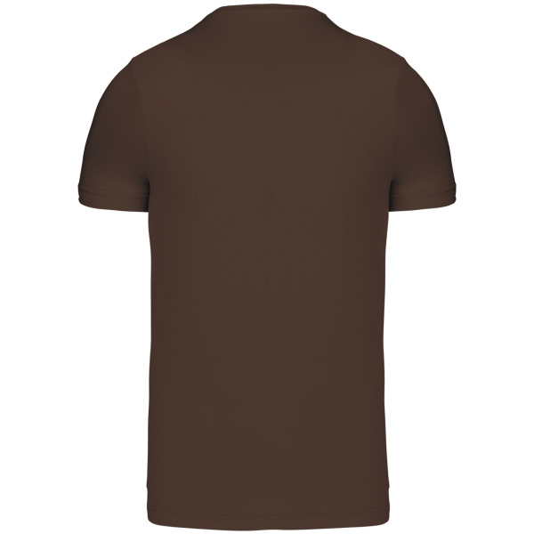 T-shirt ronde hals korte mouwen Chocolate L
