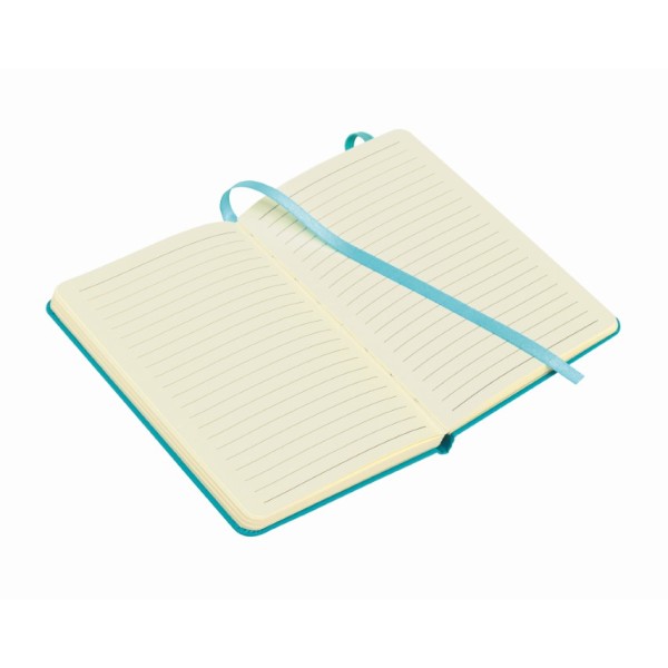 Afsluitbaar notitieboekje ATTENDANT - turquoise