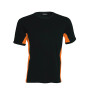 Tiger - Tweekleurig T-shirt Black / Orange XXL