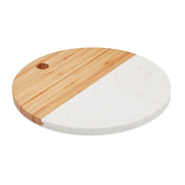 HANNSU - Marble/ bamboo serving board
