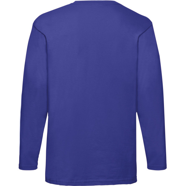 Valueweight Long Sleeve T (61-038-0) Royal Blue 3XL