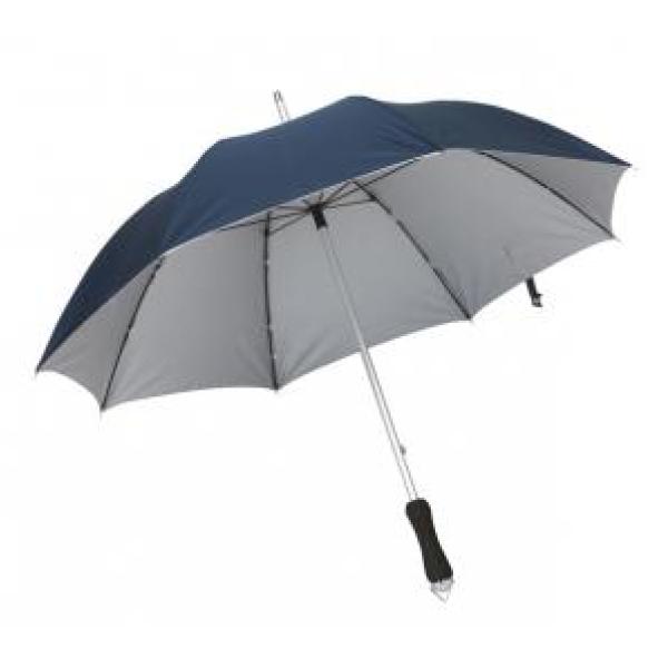 Paraplu JOKER marineblauw, zilver