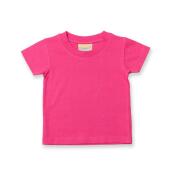 Baby/Toddler T-Shirt, Fuchsia, 0-6, Larkwood